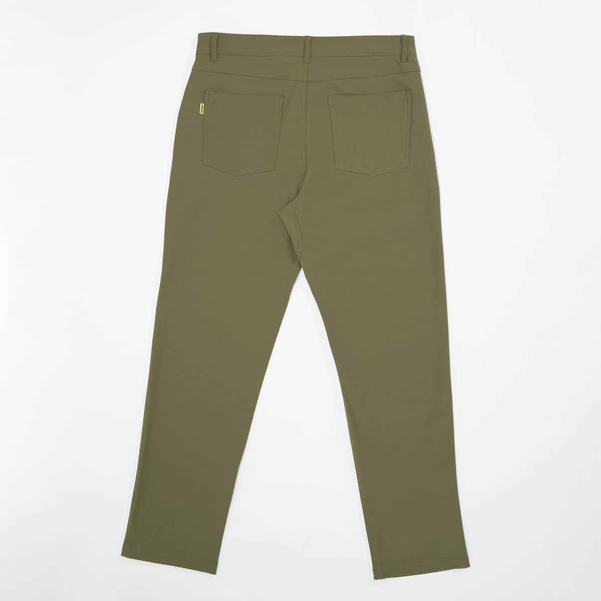 men's green travel pants