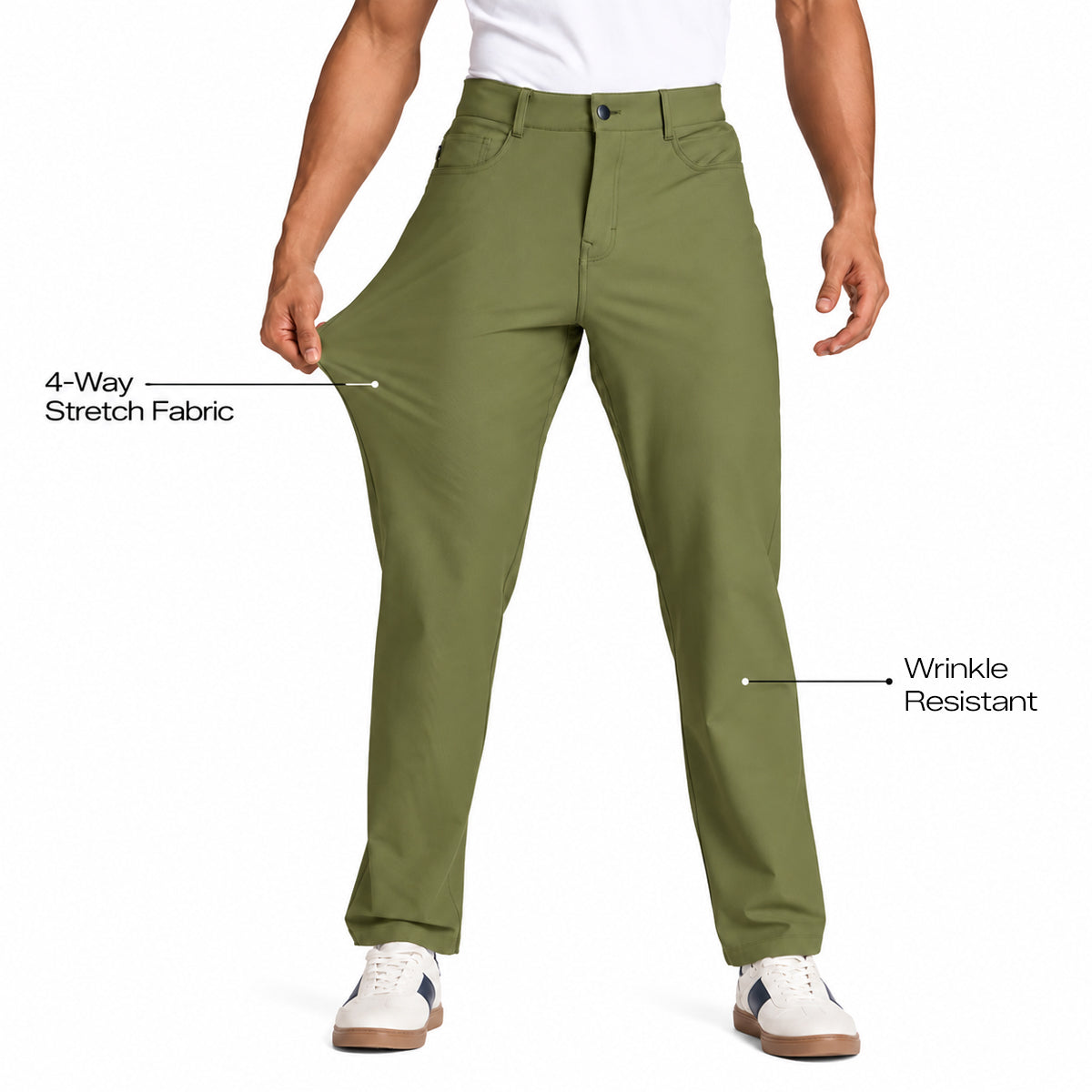 olive green pants for men