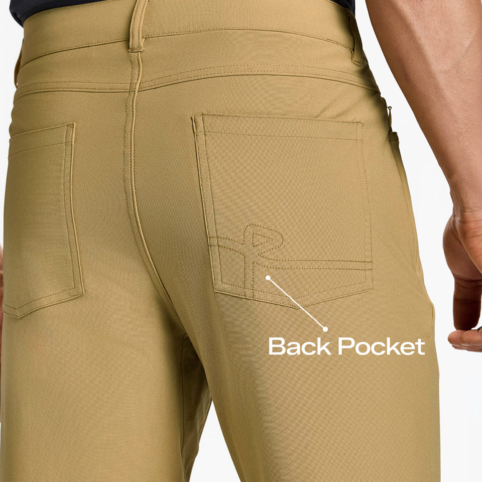 replyall taupe colour pants for men - Sandpath Khaki