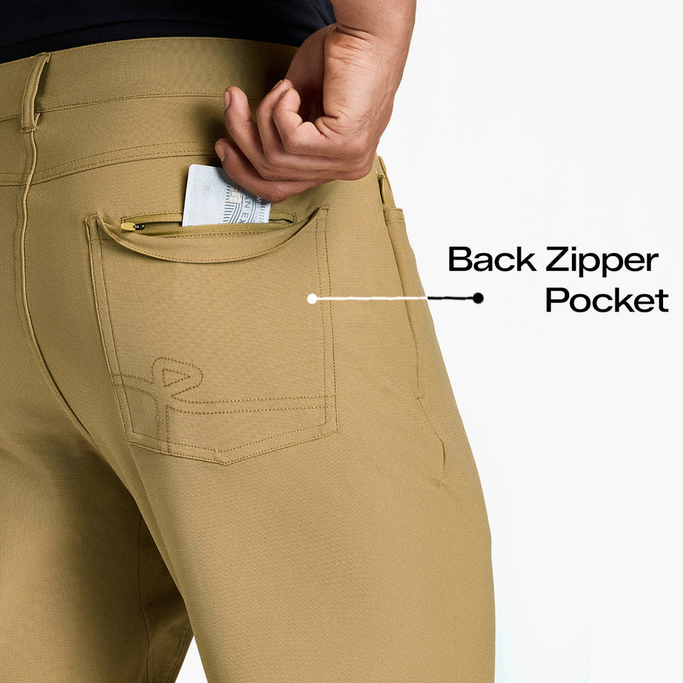 replyall work pants for men - Sandpath Khaki