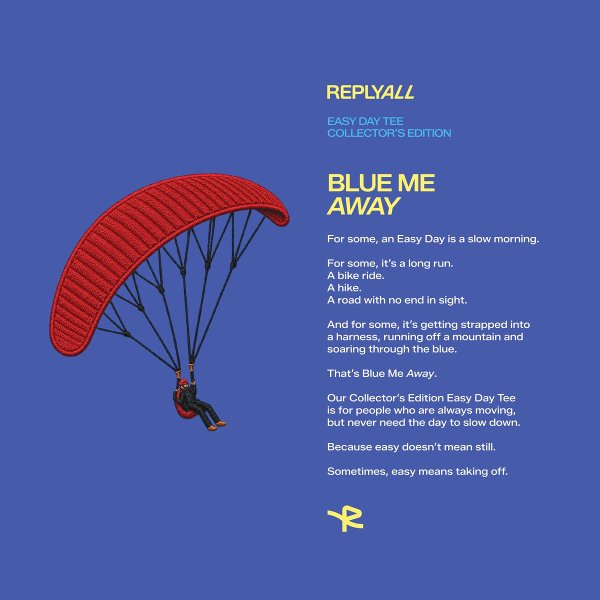 Easy Day Tee - Blue Me Away