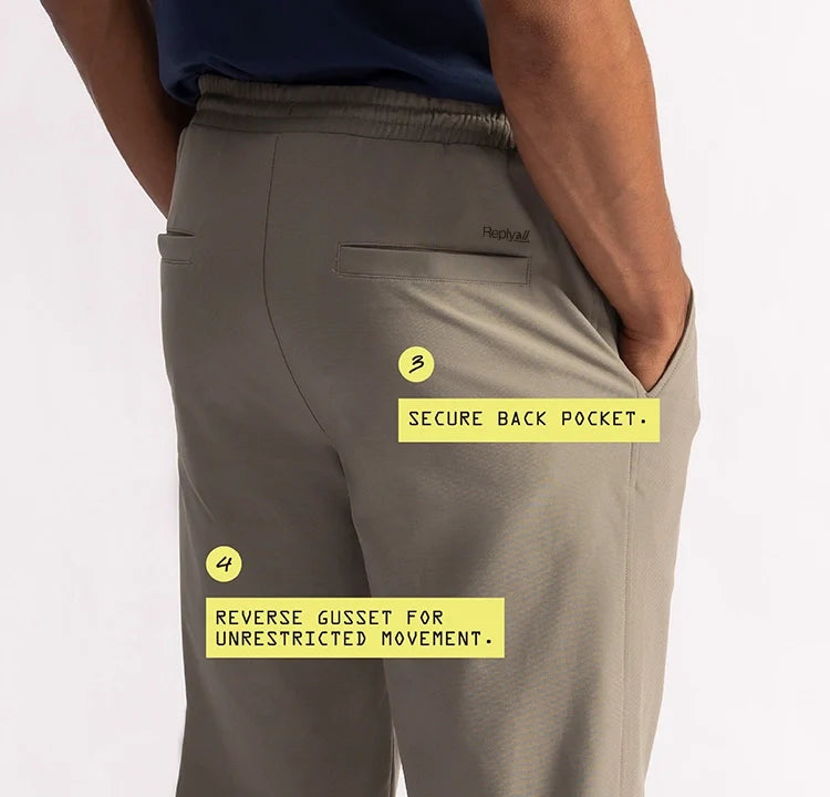 All In Joggers - Sidewalk Grey