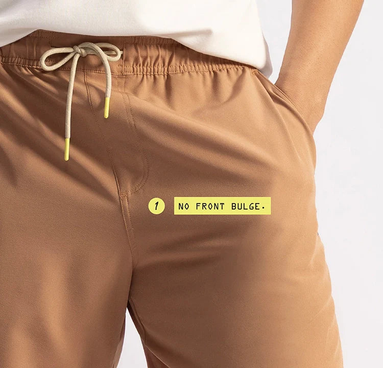 No Sweat Shorts - Driftwood Tan