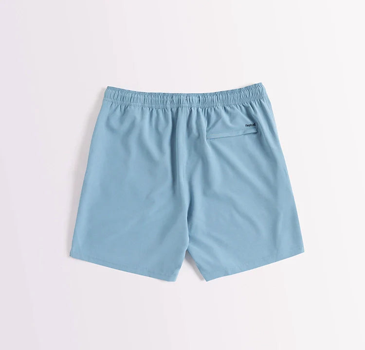 No Sweat Shorts - Stillwater Blue