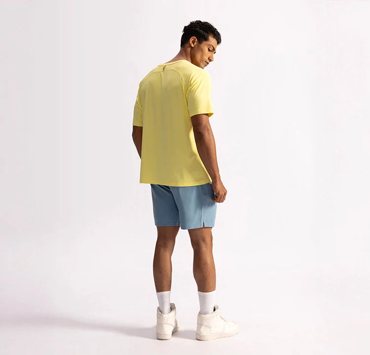 No Sweat Shorts - Stillwater Blue