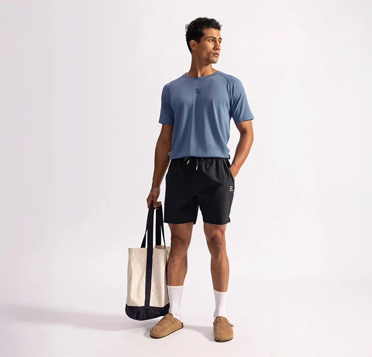 No Sweat Shorts - Volcanic Black