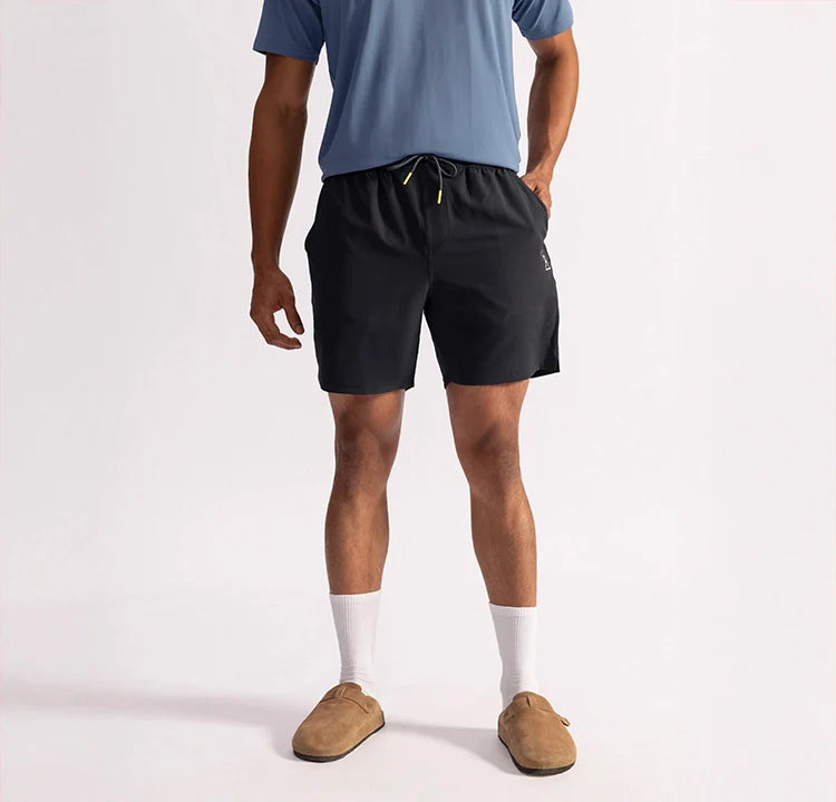 No Sweat Shorts - Volcanic Black