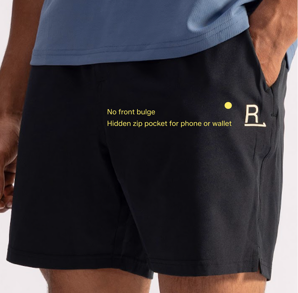 No Sweat Shorts - Volcanic Black