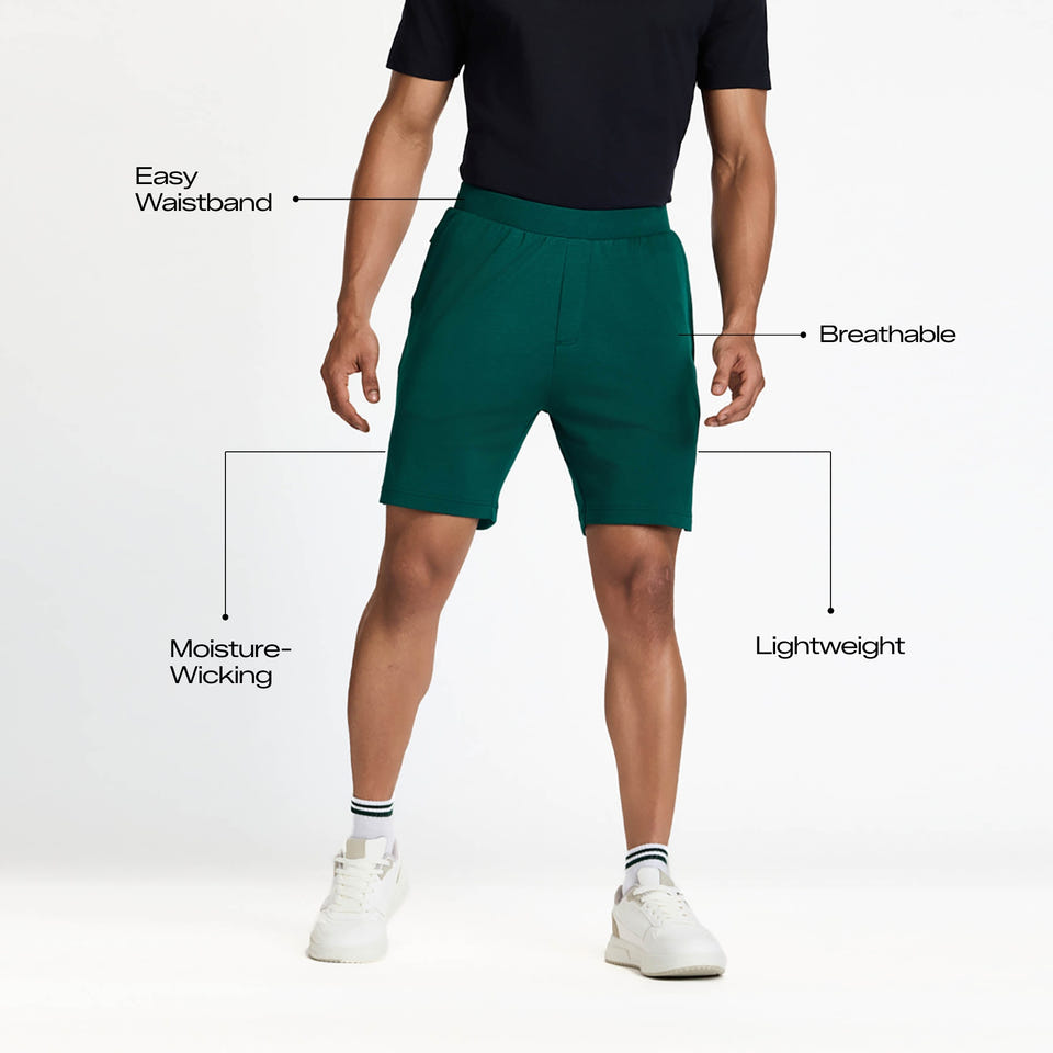 Easy Day Shorts - Moss Green