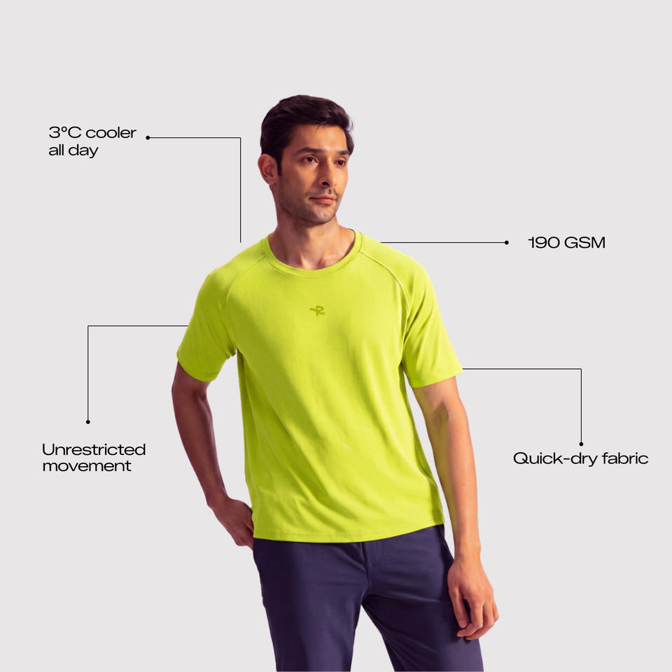 Coolest Tee - Lime Green