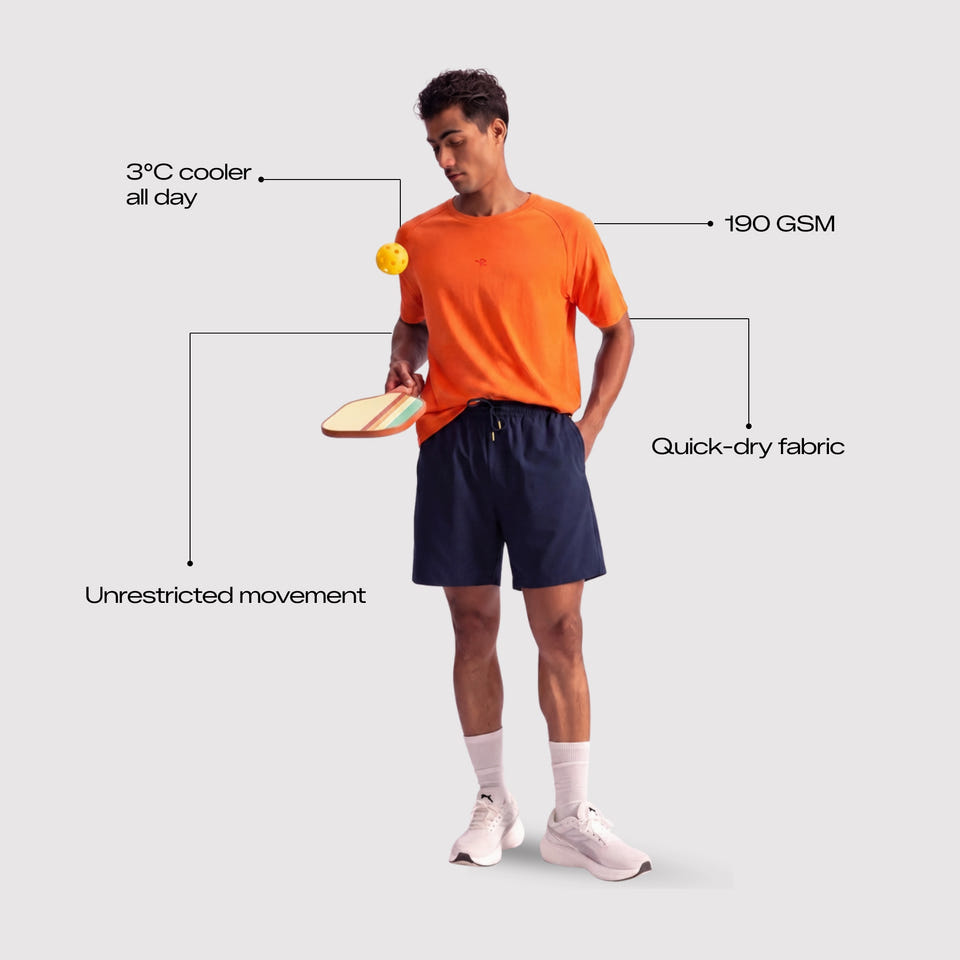 Coolest Tee - Flame Orange