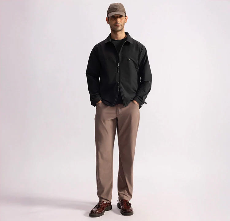 Field Day Overshirt - Volcanic Black