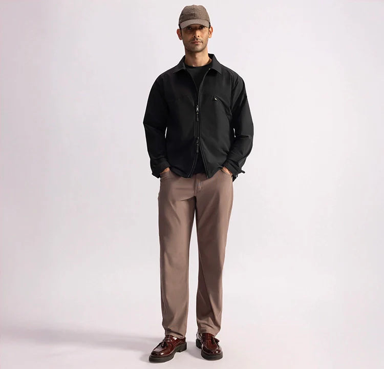 Field Day Overshirt - Volcanic Black