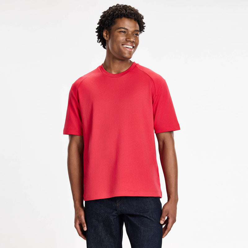 Easy Day Tee - Berry Red
