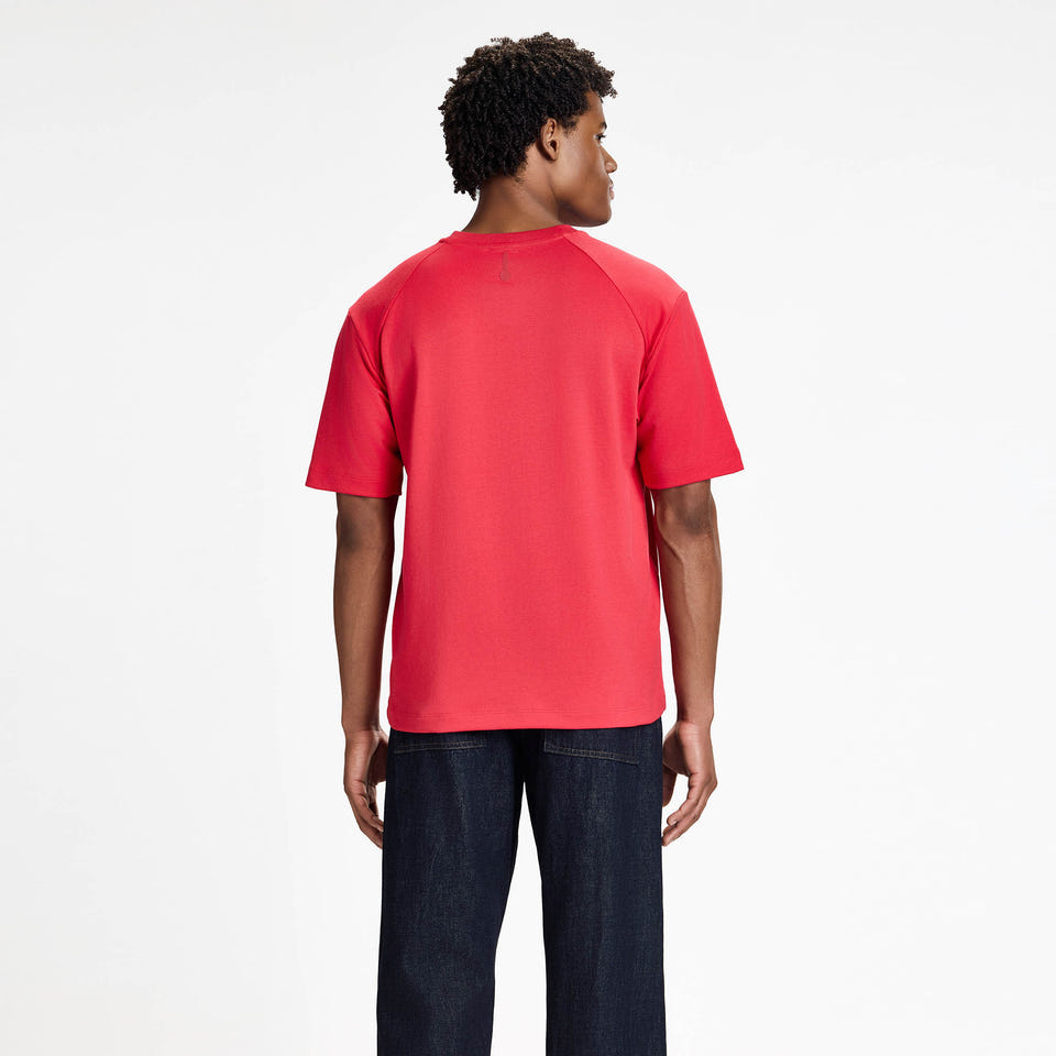 Easy Day Tee - Berry Red