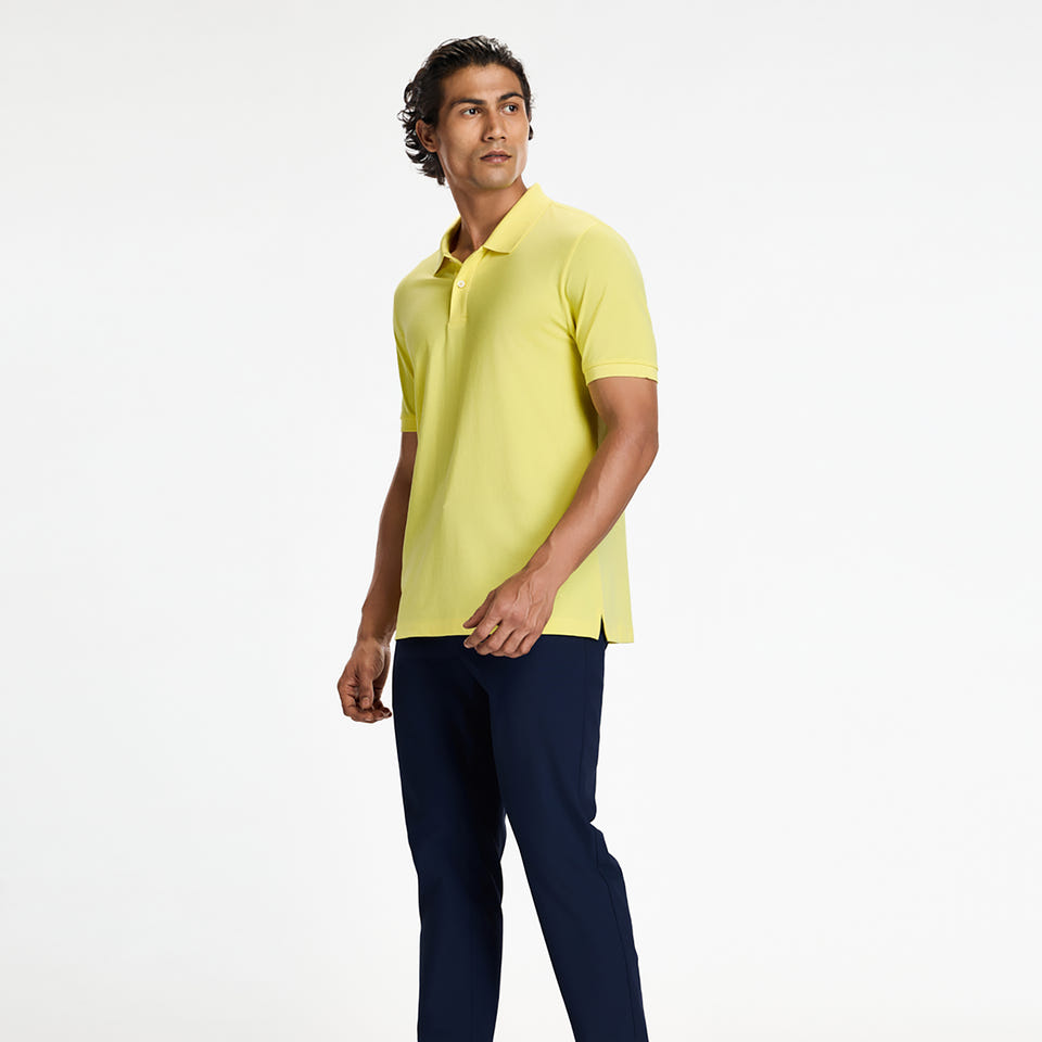 Off Duty Polo - Crosswalk Yellow