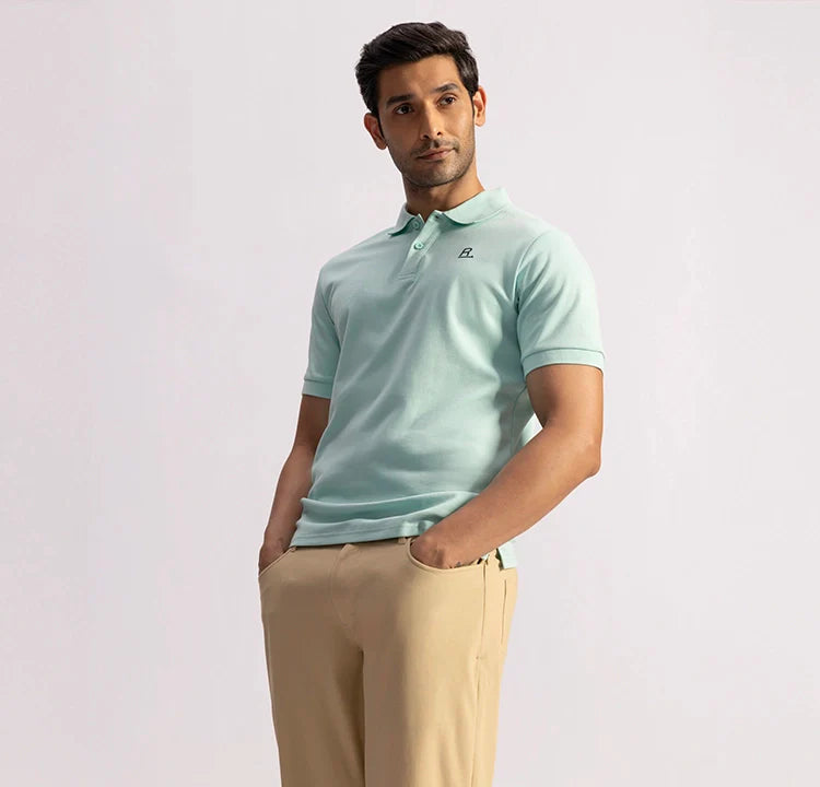 Stepwise Polo - Dawnbreak Blue