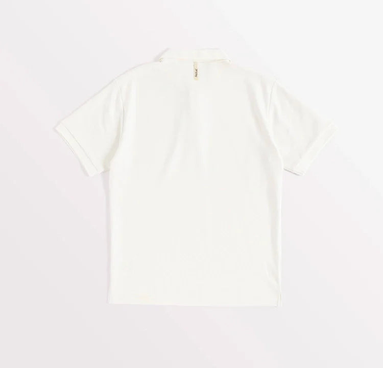 Stepwise Polo - Drift White