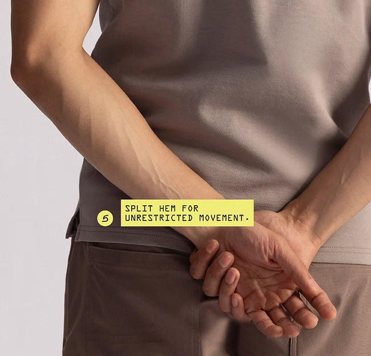 Stepwise Polo - Library Grey