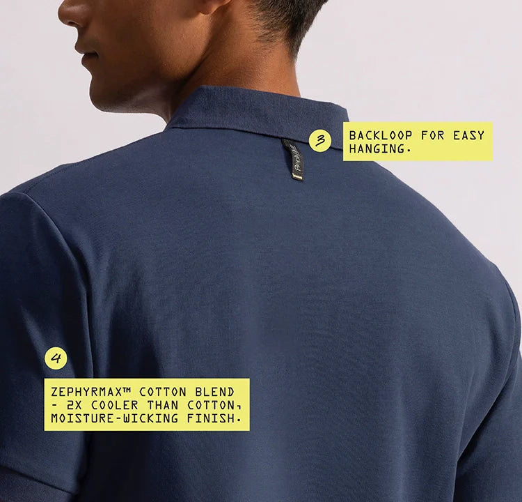 Stepwise Polo - Twilight Blue