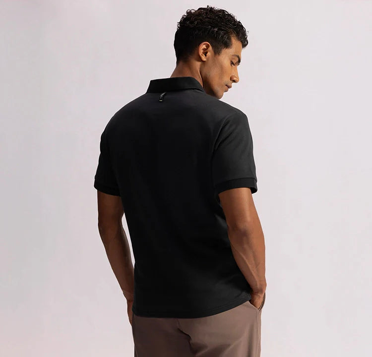 Stepwise Polo - Volcanic Black