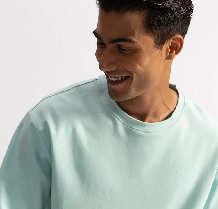 Stepwise Tee - Dawnbreak Blue