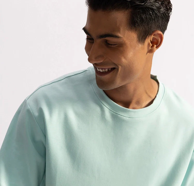 Stepwise Tee - Dawnbreak Blue