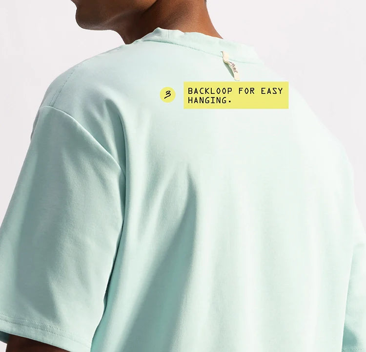Stepwise Tee - Dawnbreak Blue