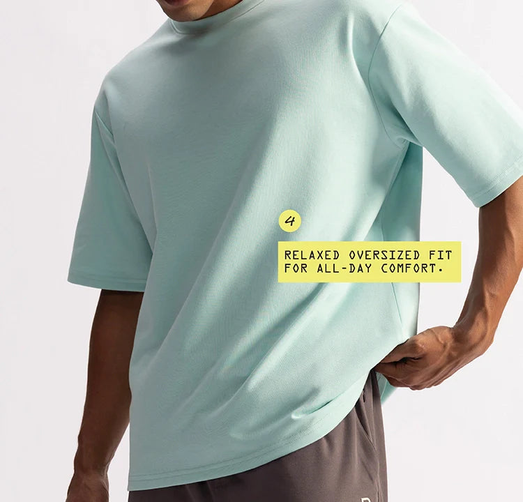 Stepwise Tee - Dawnbreak Blue