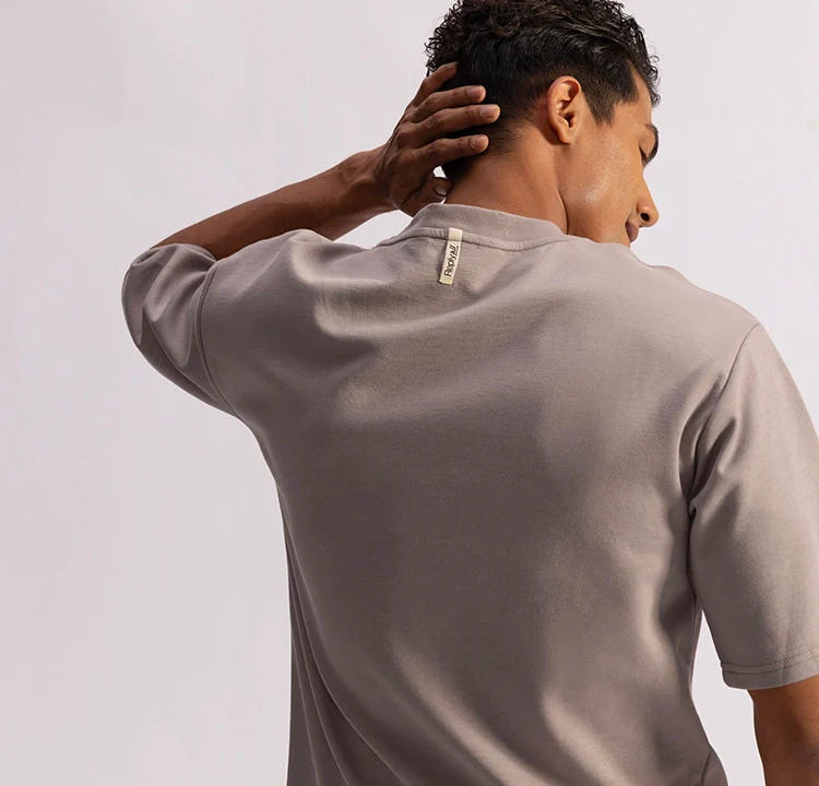 Stepwise Tee - Library Grey