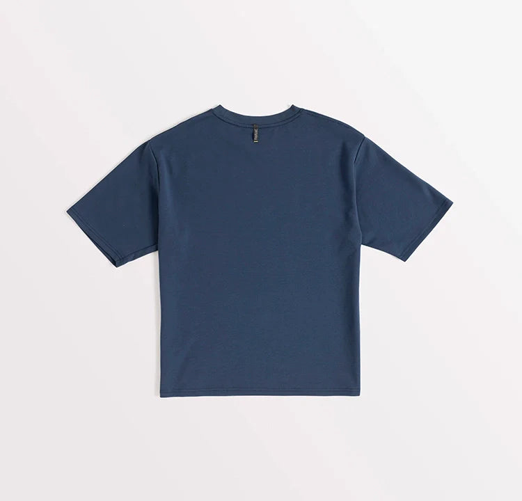 Stepwise Tee - Twilight Blue