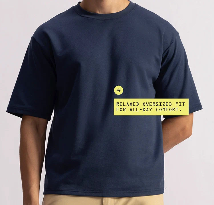 Stepwise Tee - Twilight Blue