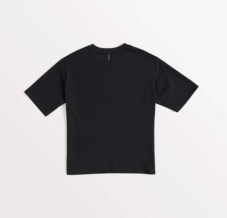 Stepwise Tee - Volcanic Black