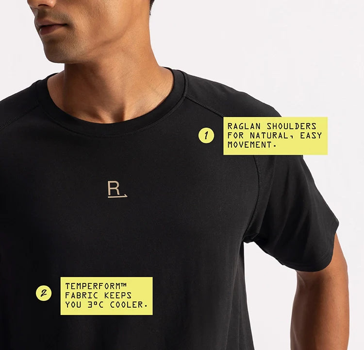 The Coolest Tee - Volcanic Black