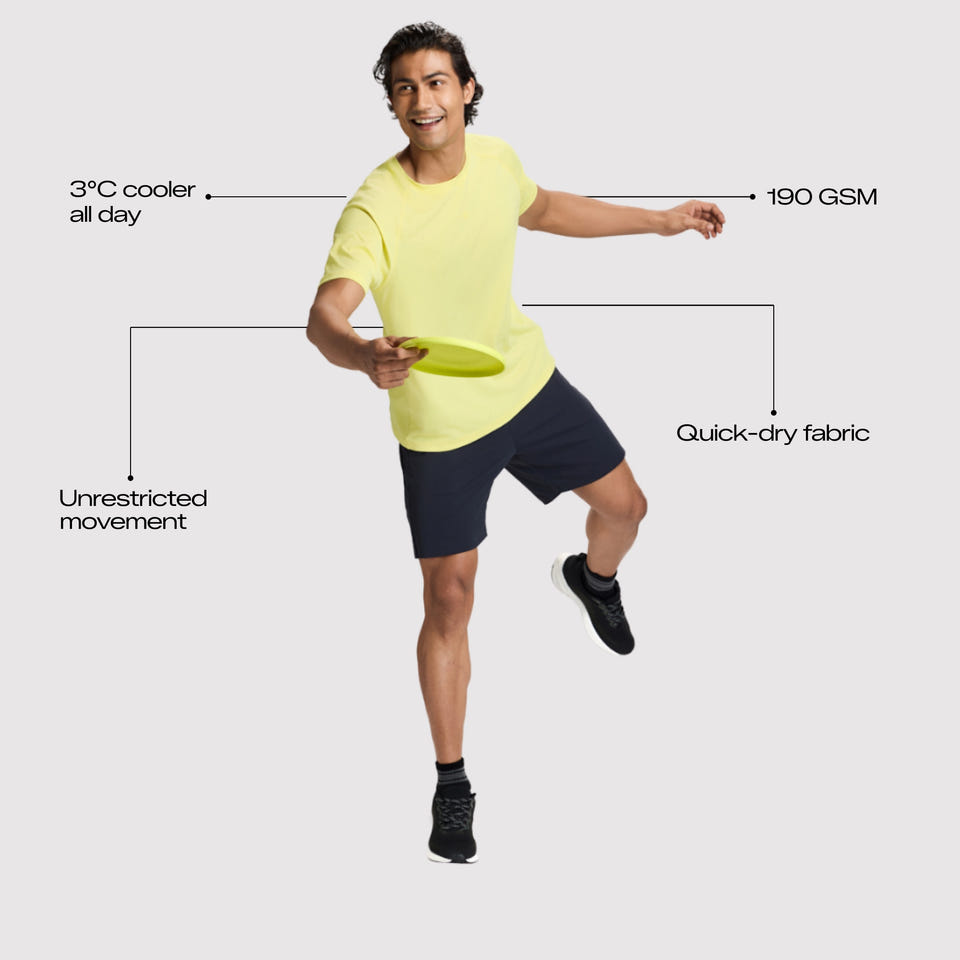 Coolest Tee - Crosswalk Yellow