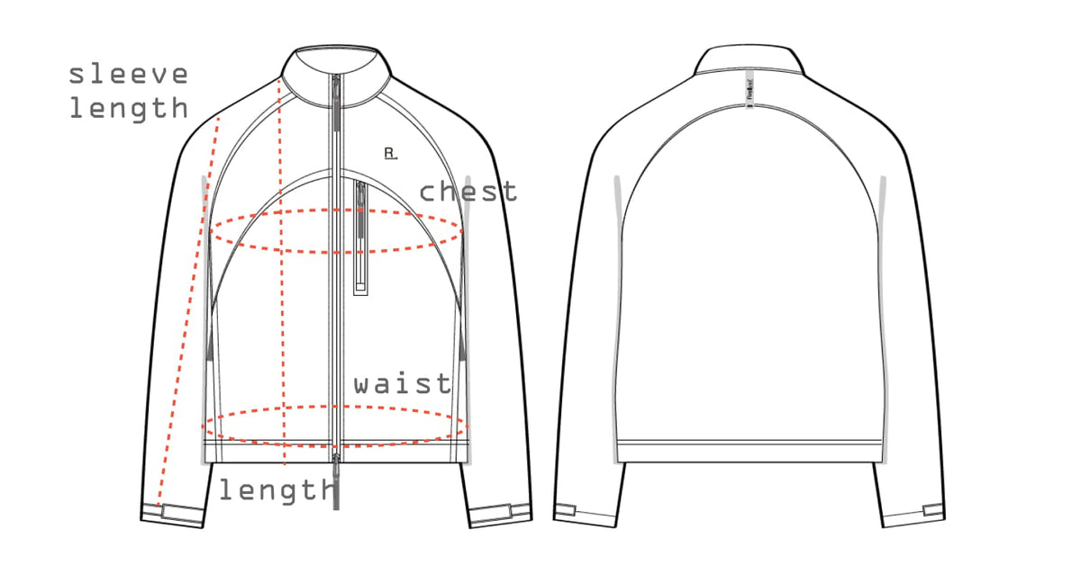Size chart illustration