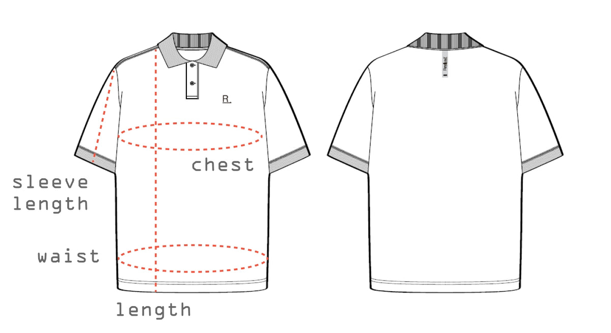 Size chart illustration
